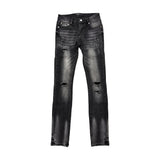 Mixed Emotions Black 001 Denim