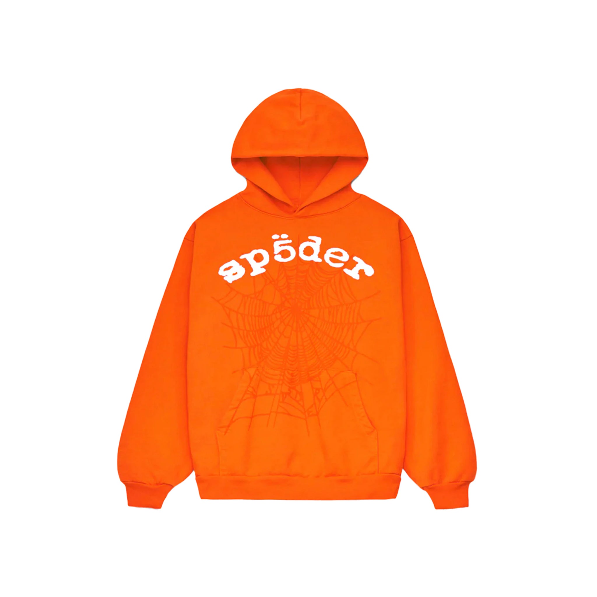 Sp5der Legacy Hoodie Orange - Common Hype