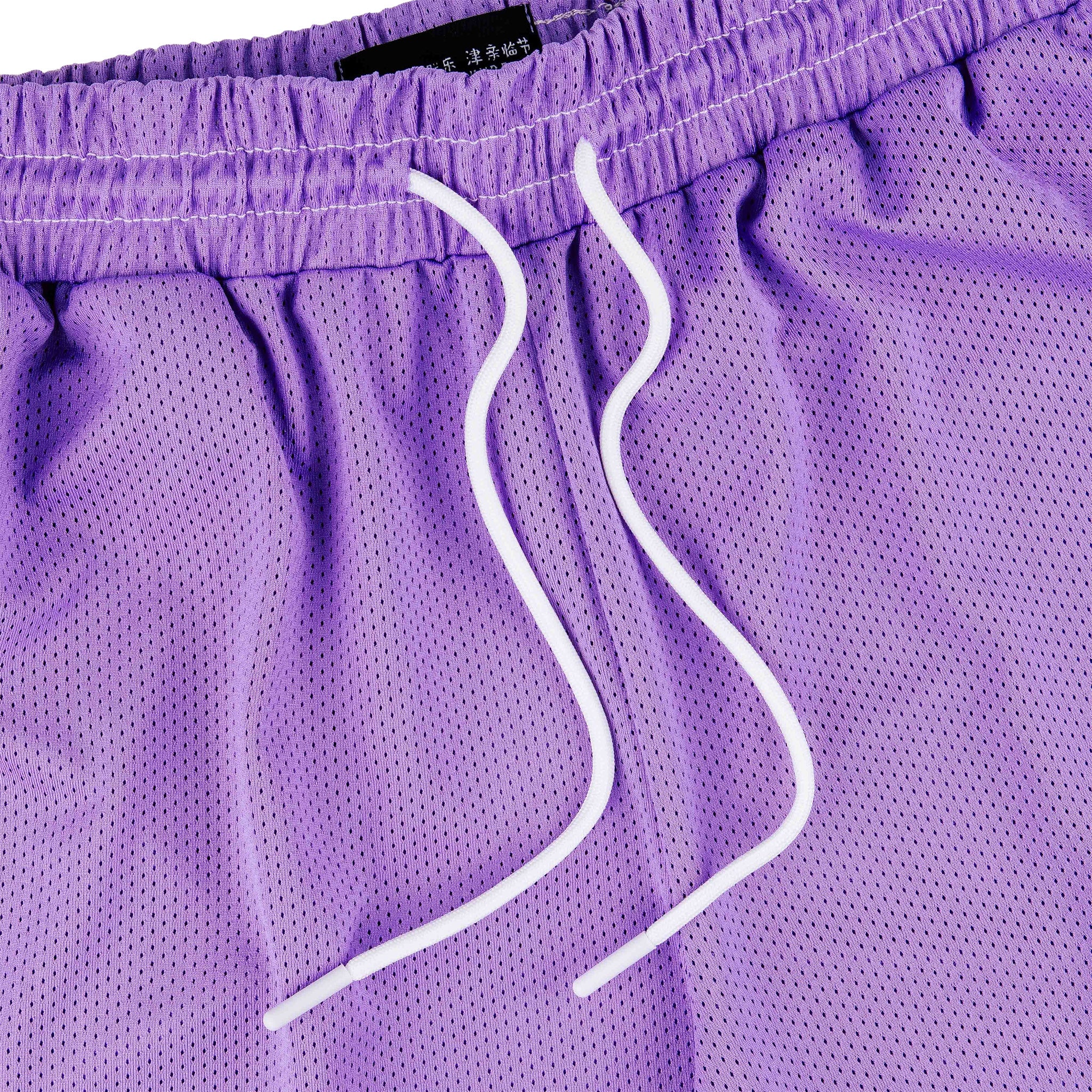 Common Hype Lilac Contrast Stitching Mesh Short V2 - Common Hype