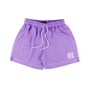 Common Hype Lilac Contrast Stitching Mesh Short V2 - Common Hype