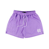 Common Hype Lilac Contrast Stitching Mesh Short V2