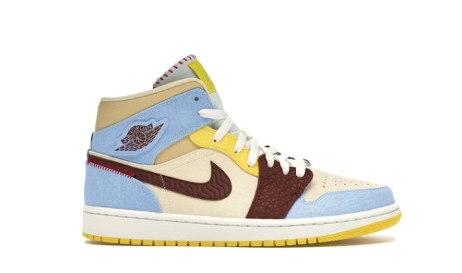 Jordan 1 Mid SE Fearless Maison Chateau Rouge - Common Hype