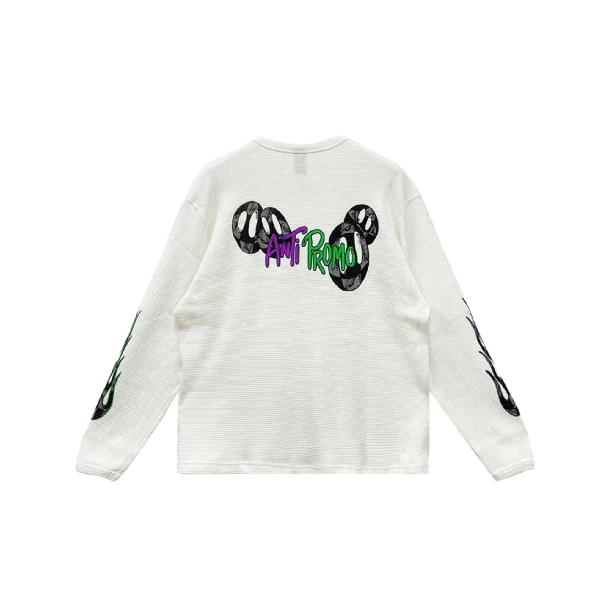 Matty Boy Anti Promo Flames Thermal White