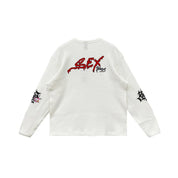 Matty Boy Anti-Promo 'Sex Records' Thermal Tee White