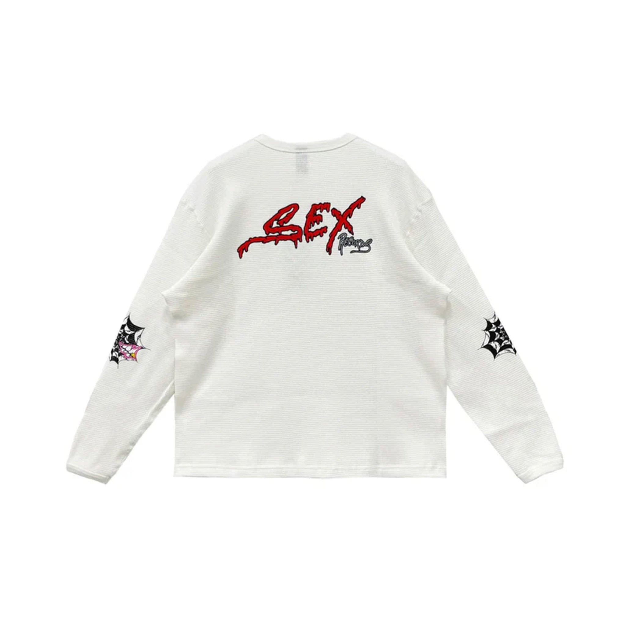 Matty Boy Anti-Promo 'Sex Records' Thermal Tee White