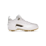 Jordan 12 Golf Metallic Gold