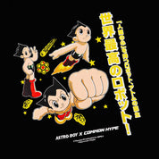 Common Hype x Astroboy Mighty Astro Tee Black - Common Hype