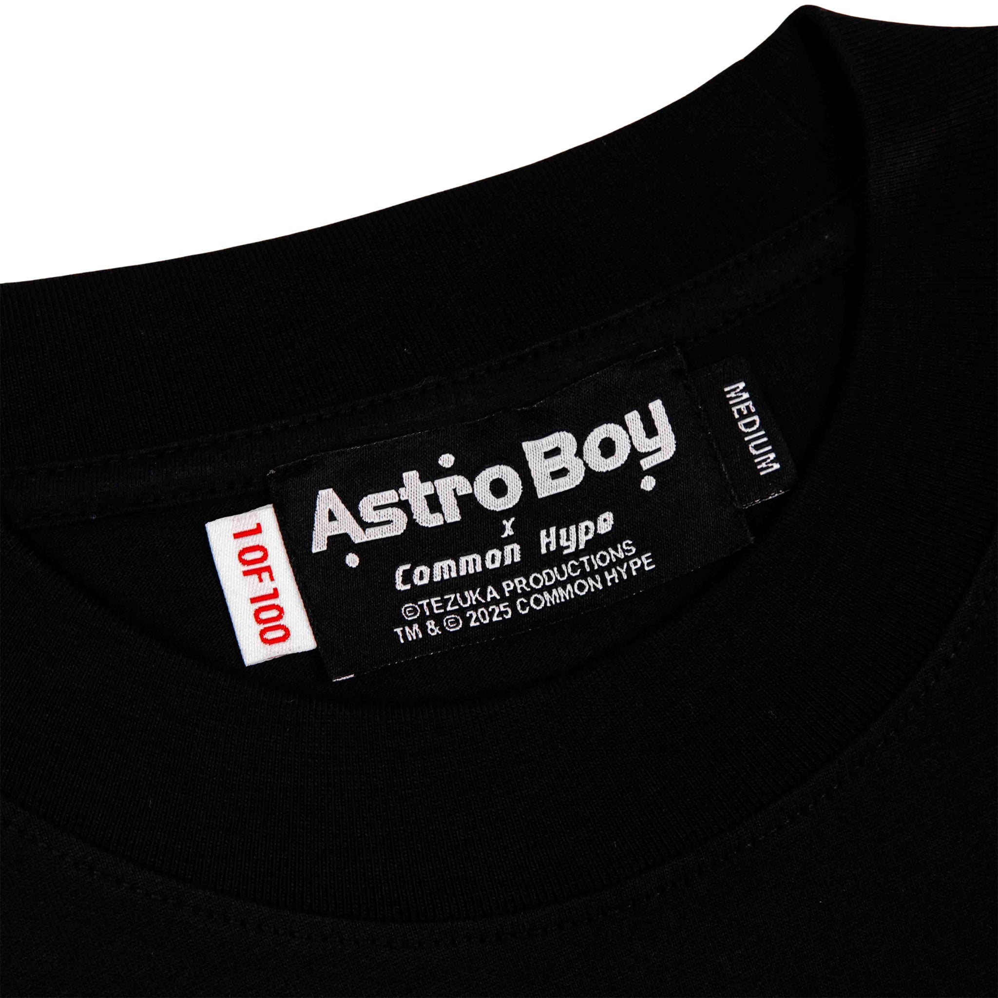 Common Hype x Astroboy Mighty Astro Tee Black - Common Hype