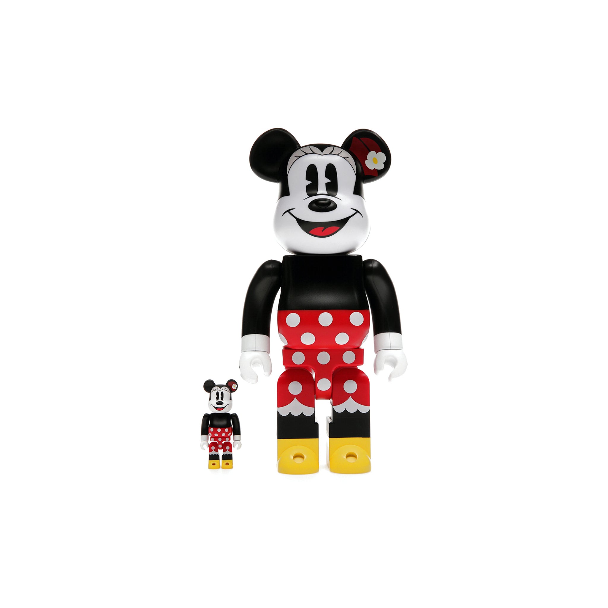 Bearbrick x Disney Minnie Mouse 100% & 400% Set - Common Hype