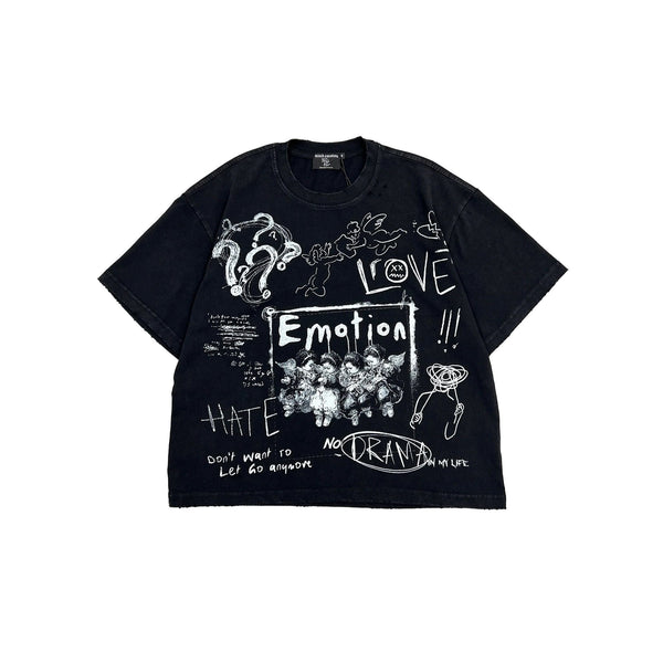 Mixed Emotions Spirit Tee Black | Common Hype