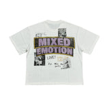 Mixed Emotions Lost Identity Tee White