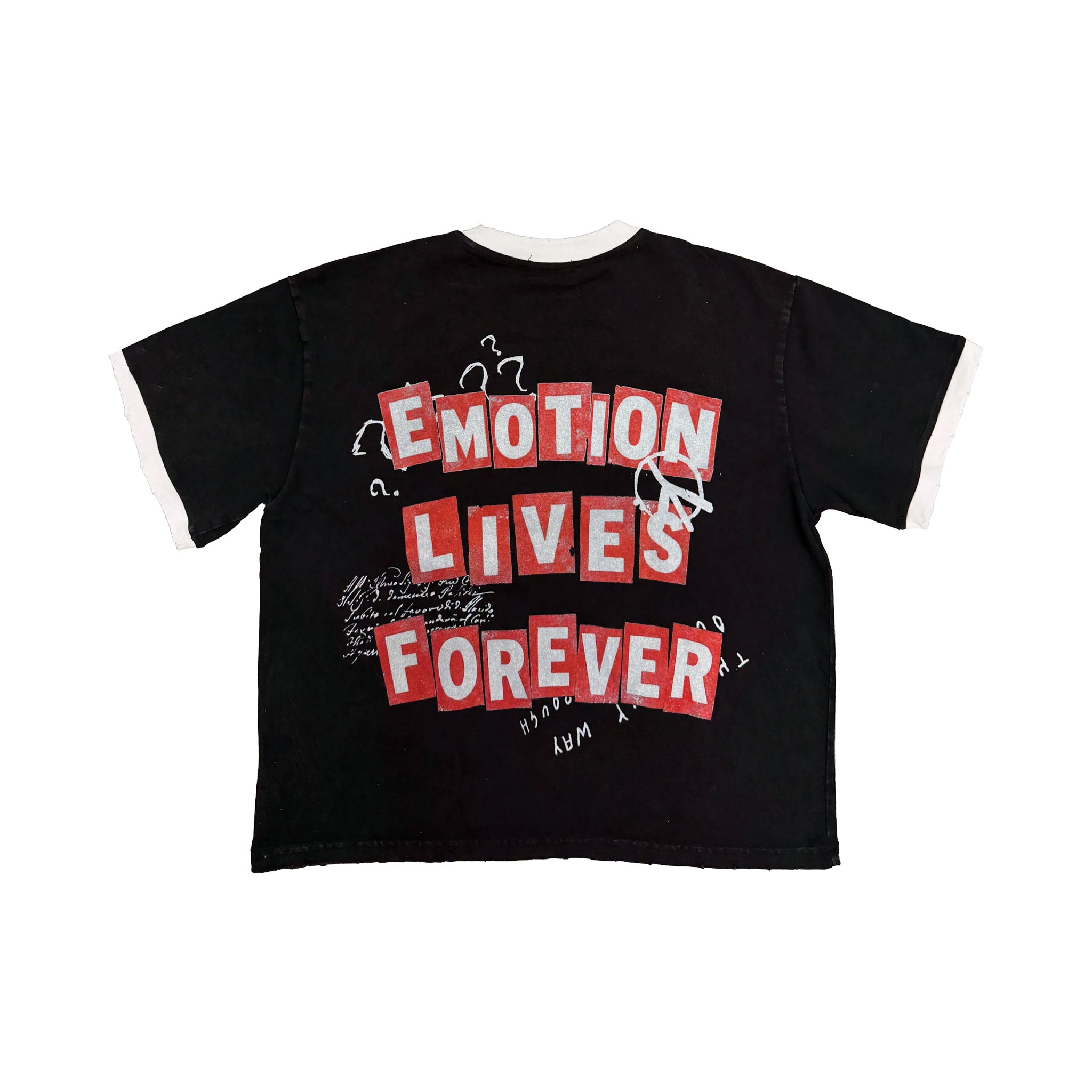 Mixed Emotion Black Static Tee