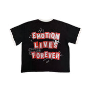 Mixed Emotion Black Static Tee