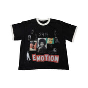 Mixed Emotion Black Static Tee