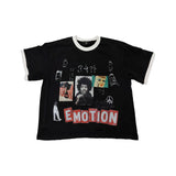 Mixed Emotion Black Static Tee