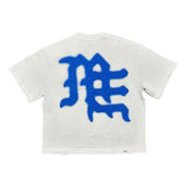 Mixed Emotion Blue End Rhinestone Tee
