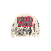 Mixed Emotions Art Club Longsleeve Cream
