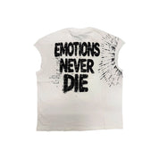 Mixed Emotions Starboy Sleeveless Tee White