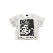 Mixed Emotions Oversize XIX Tee White