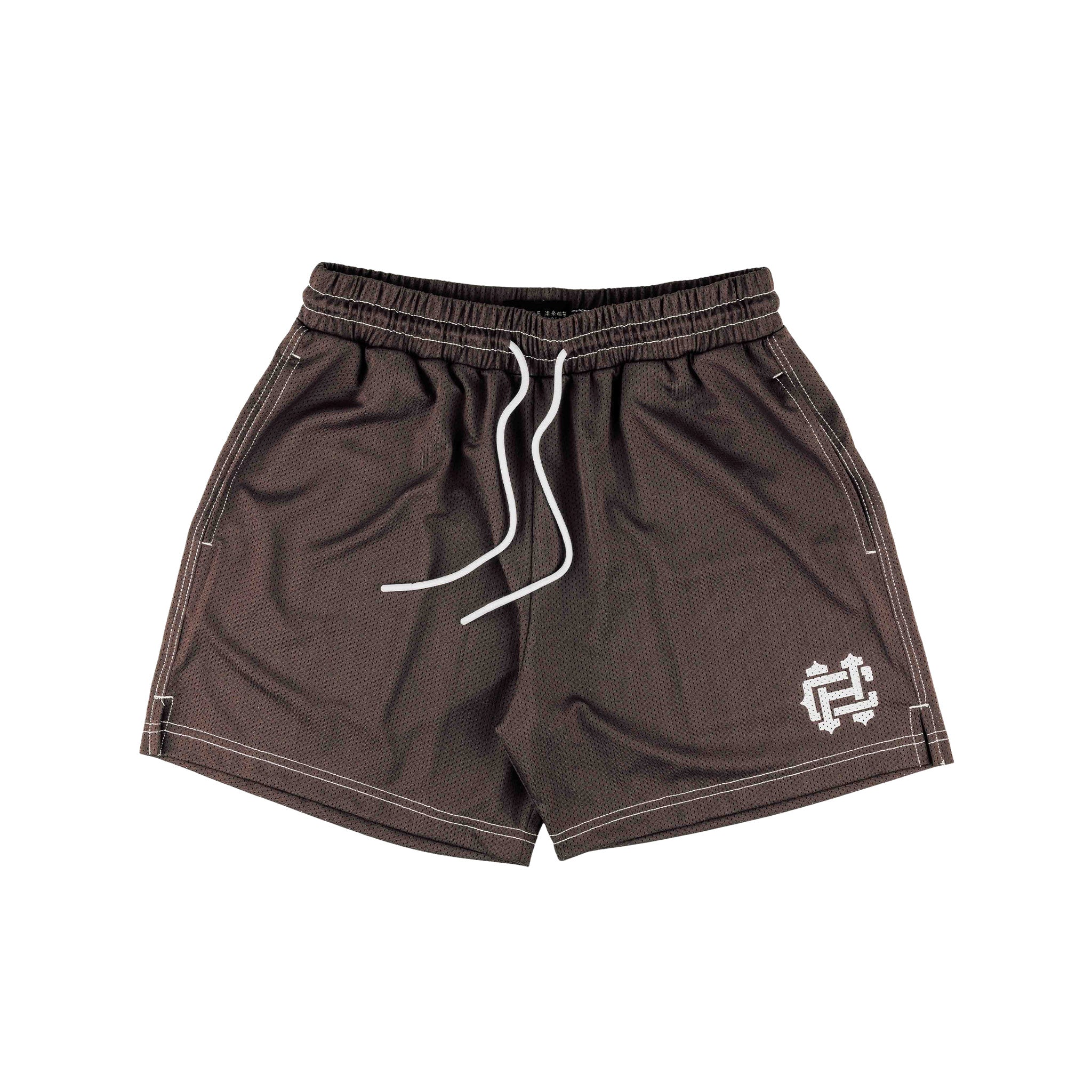 Common Hype Mocha Contrast Stitching Mesh Short V2 - Common Hype