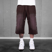 Commons Studios Rivet Sweatshort Dark Mocha