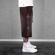 Commons Studios Rivet Sweatshort Dark Mocha