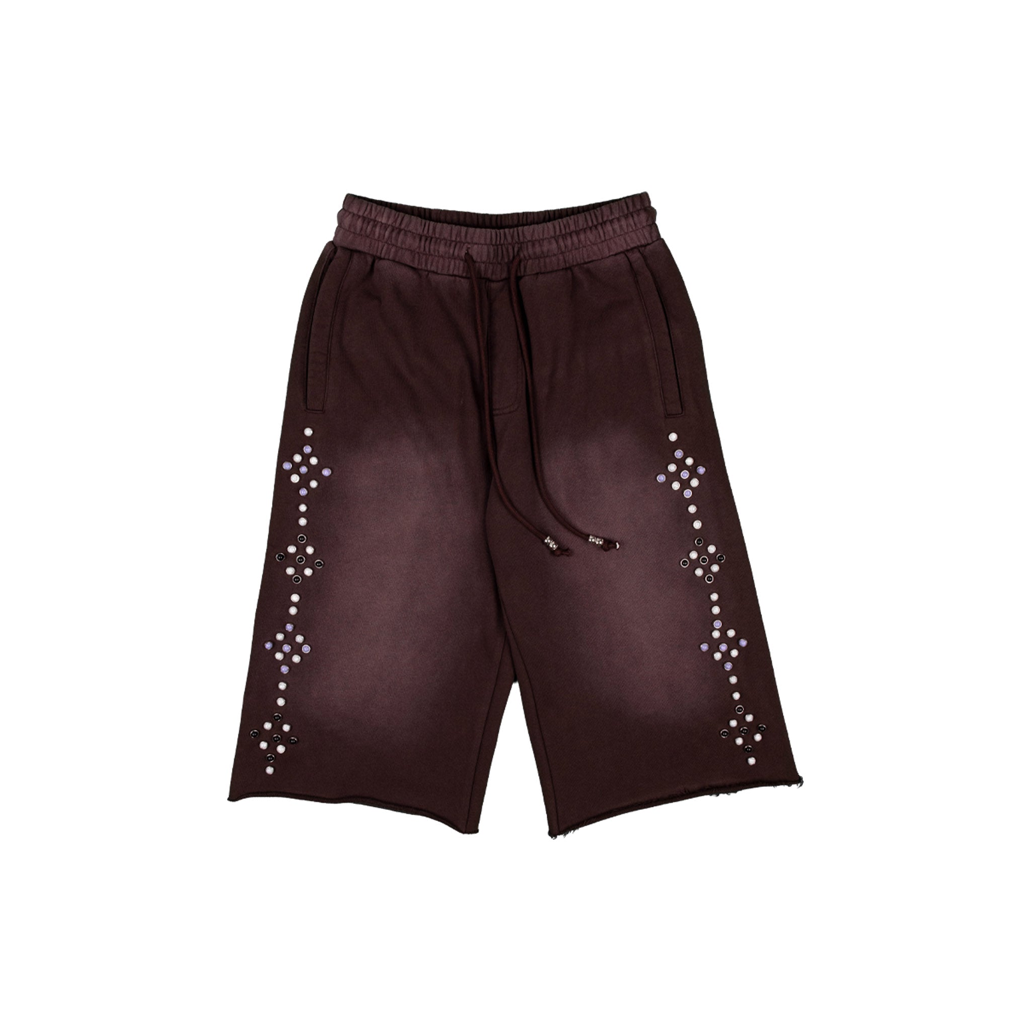 Commons Studios Rivet Sweatshort Dark Mocha