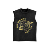 Common Hype Motor Club Cutoff Black
