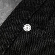 Commons Double Knee Star Canvas Short Carbon