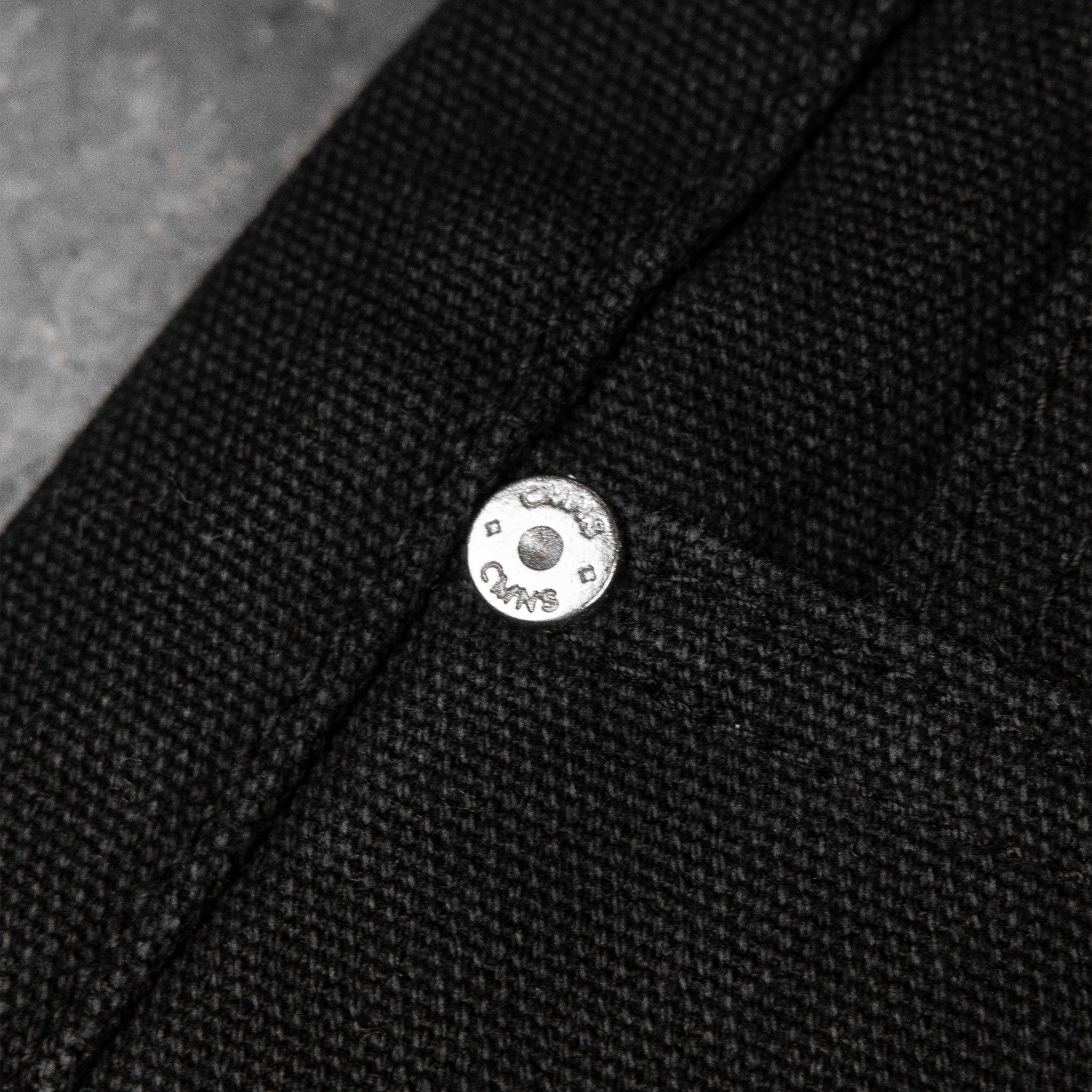 Commons Double Knee Star Canvas Short Carbon
