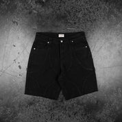 Commons Double Knee Star Canvas Short Carbon