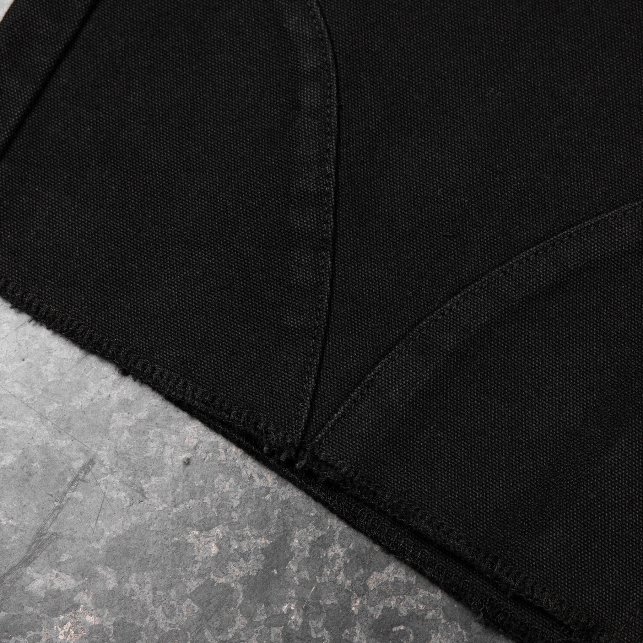 Commons Double Knee Star Canvas Short Carbon