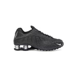 Nike Shox R4 Black Distressed Leather