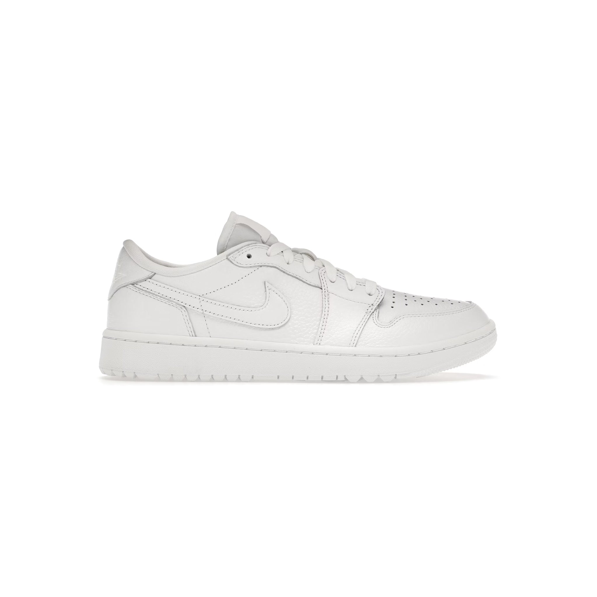 Jordan 1 Retro Low Golf Dreifach Weiß 