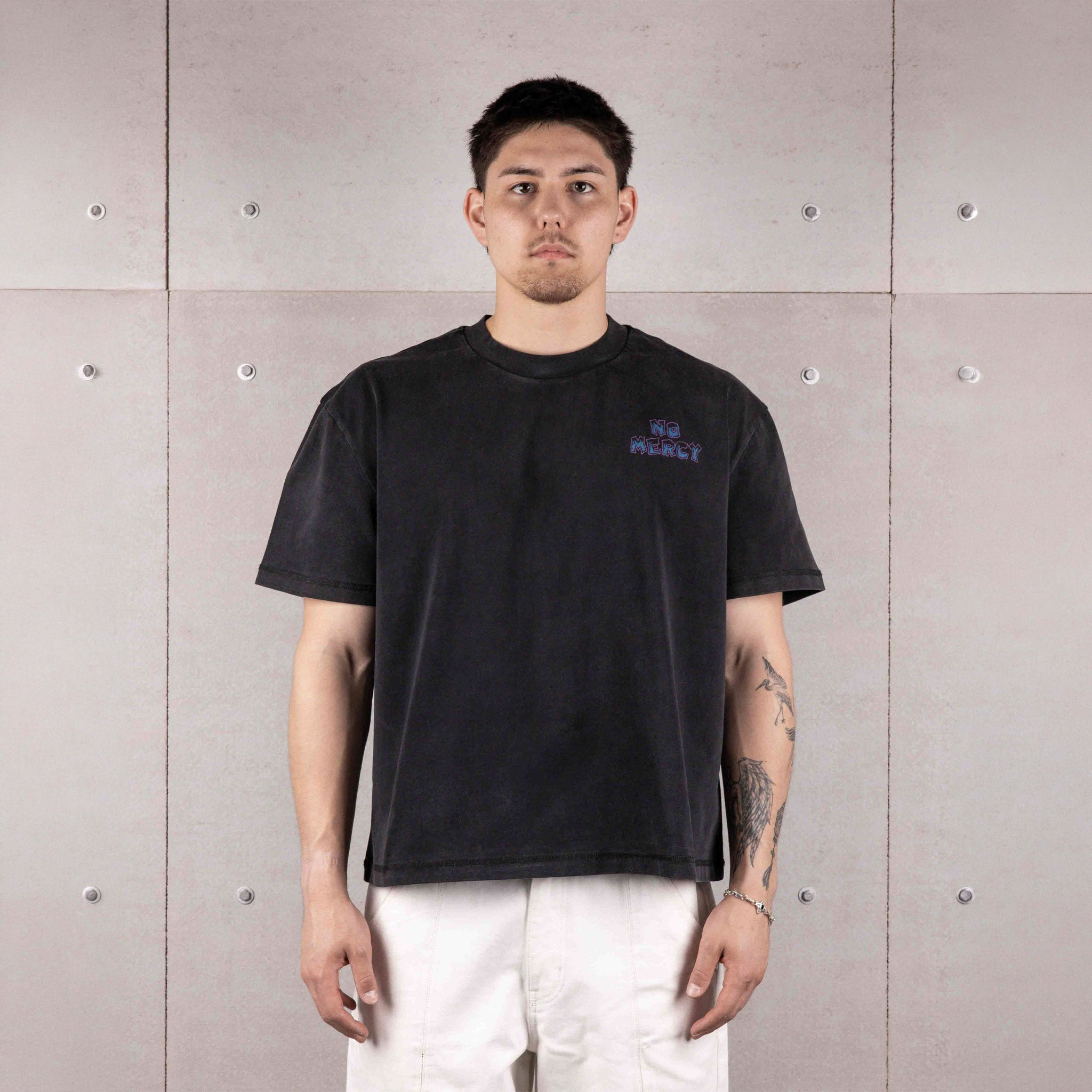 Commons No Mercy Not Ever Tee Vintage Black - Common Hype