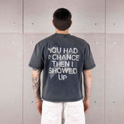 Commons No Mercy You Had a Chance Tee Washed Navy - Common Hype