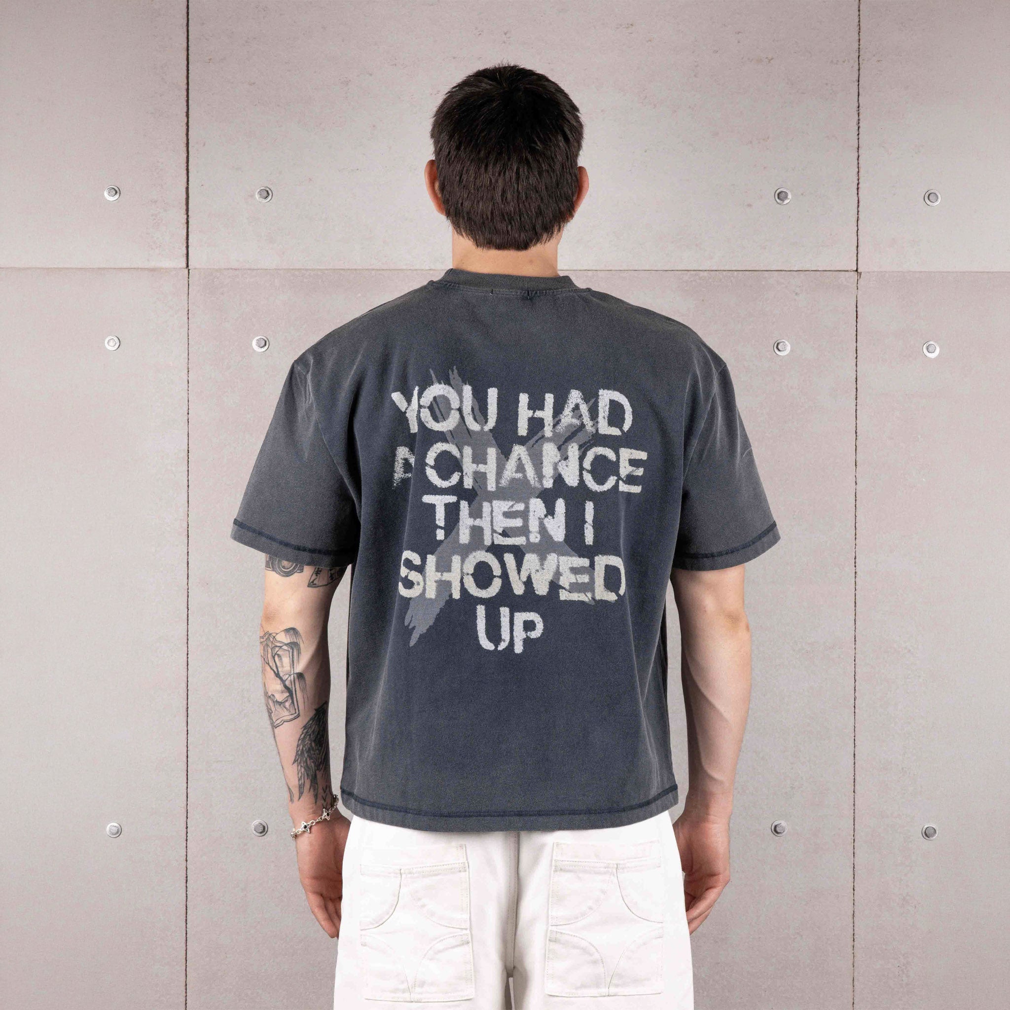 Commons No Mercy You Had a Chance Tee Washed Navy - Common Hype