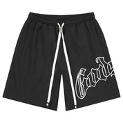 Godspeed Nylon Short Black White