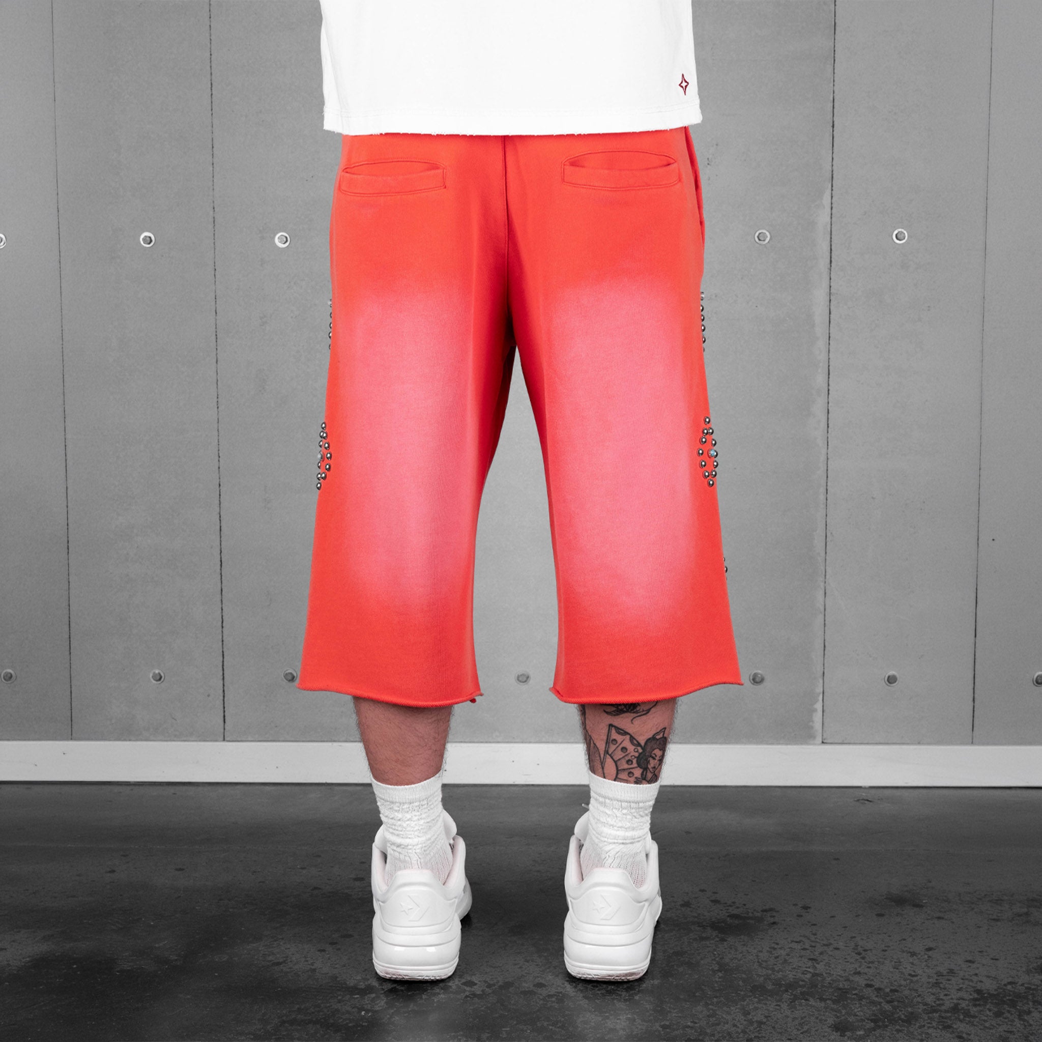 Commons Studios Rivet Sweatshort Rustic Orange