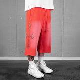 Commons Studios Rivet Sweatshort Rustic Orange