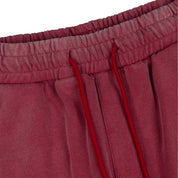 Commons Pearled Star Sweatshort Gym Red
