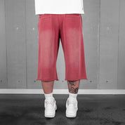 Commons Pearled Star Sweatshort Gym Red