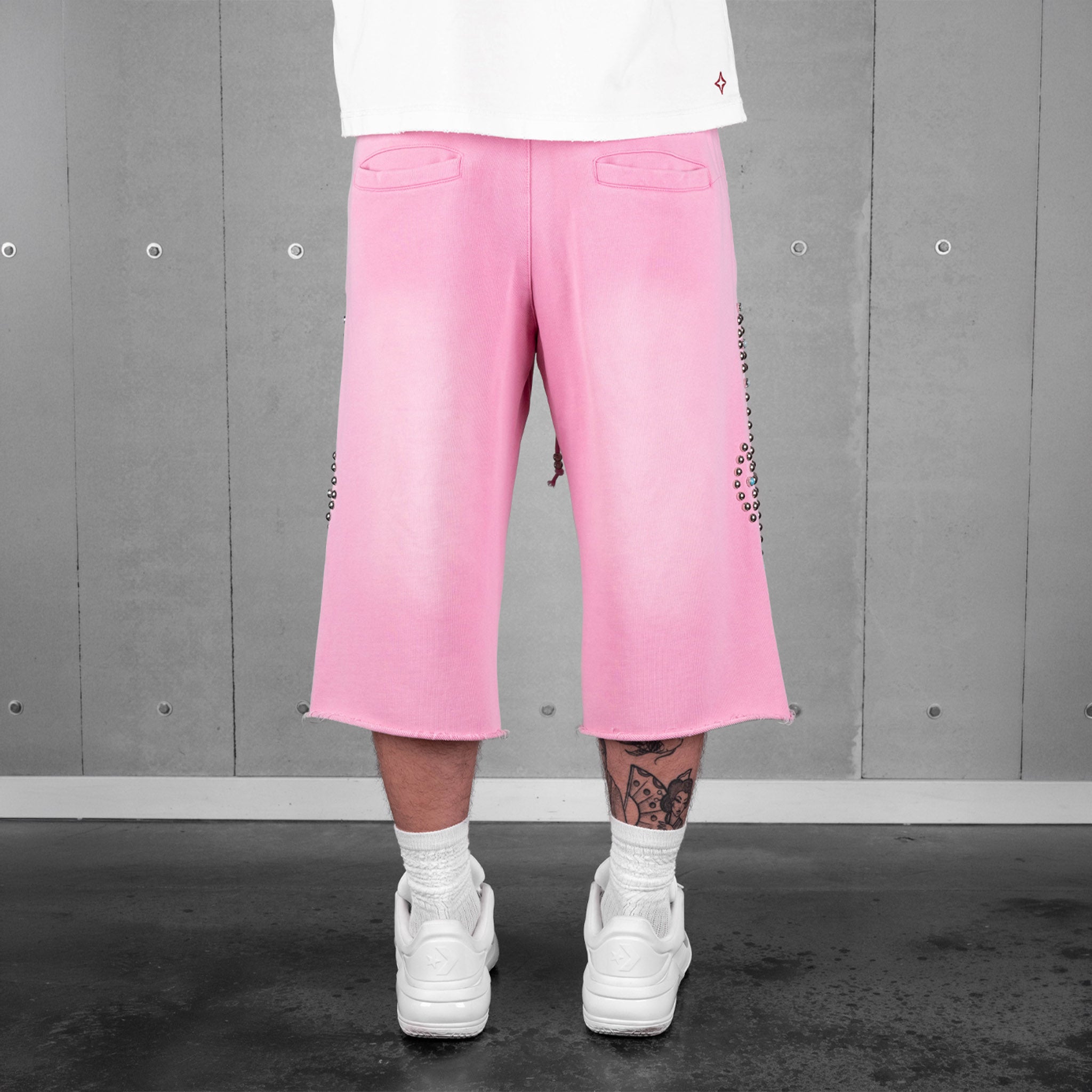 Commons Studios Rivet Sweatshort Pink