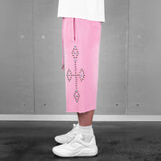 Commons Studios Rivet Sweatshort Pink