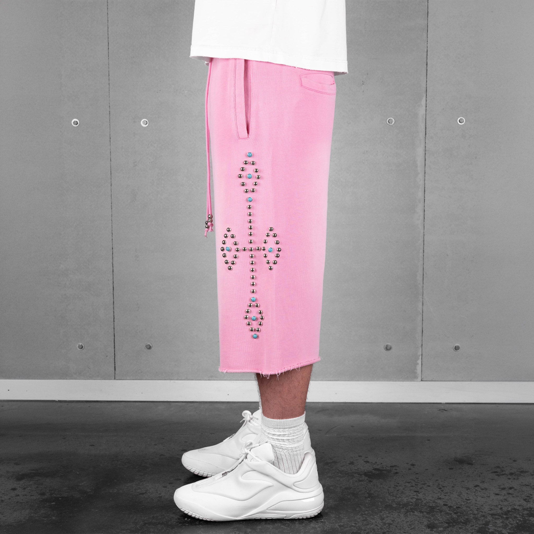 Commons Studios Rivet Sweatshort Pink