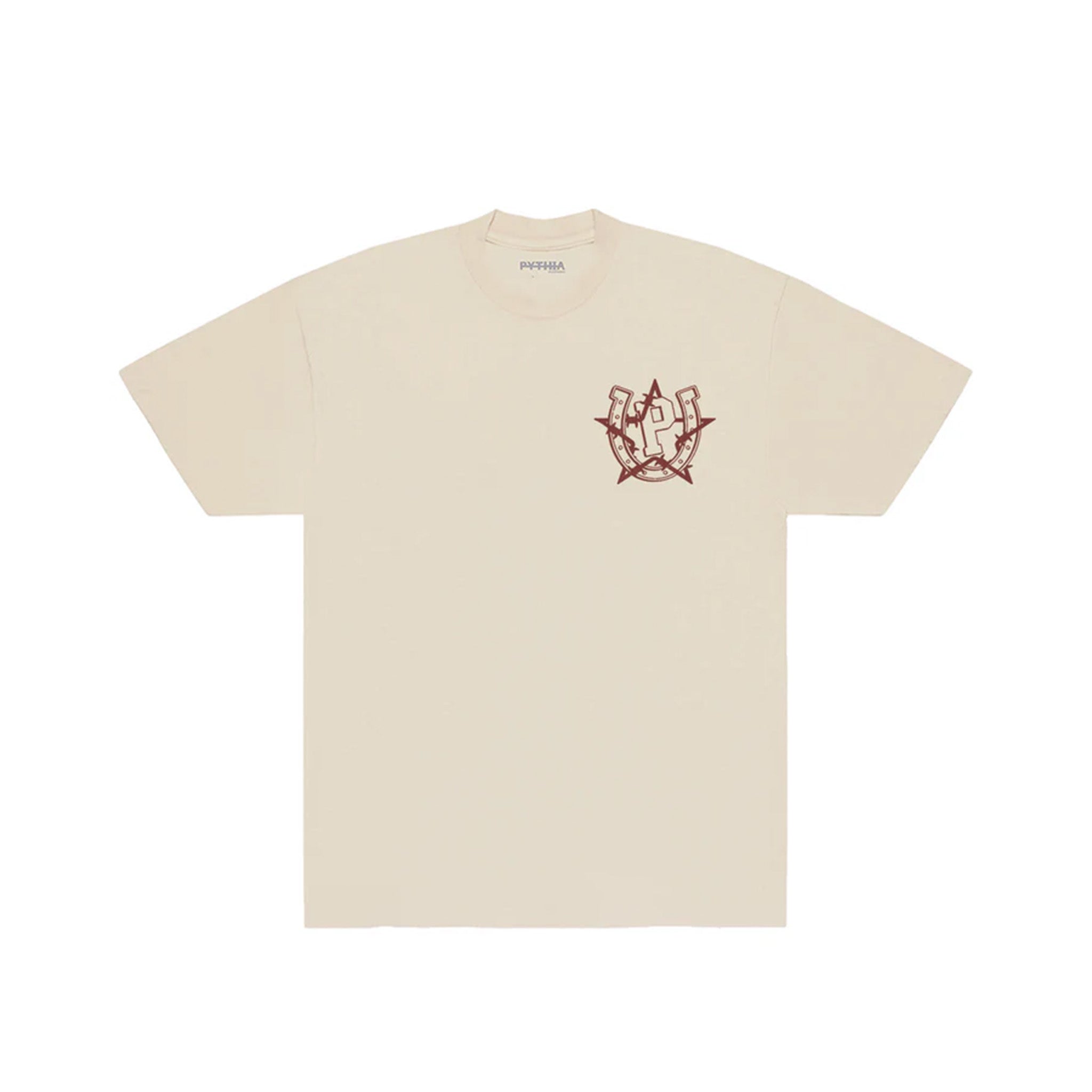 Pythia 'Horseshoe' Tee Tan - Common Hype