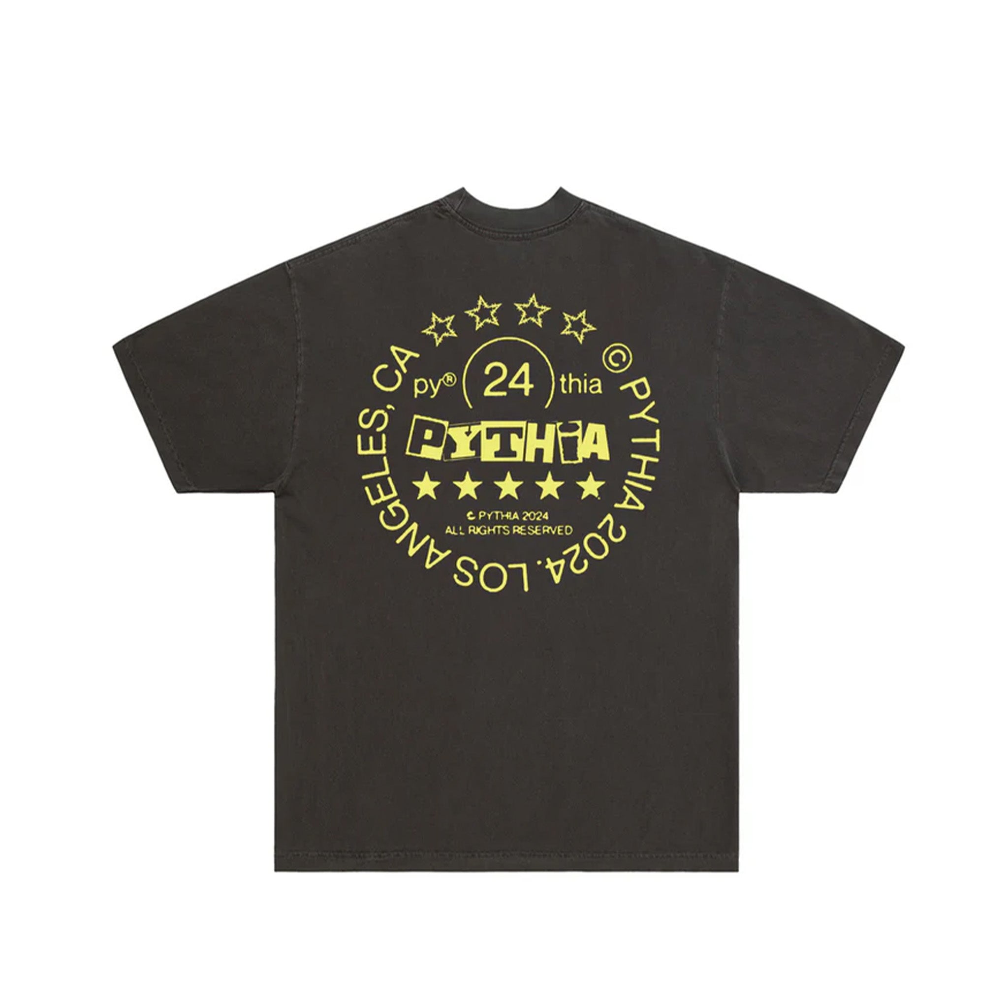 Pythia 'Punk' Tee Washed Grey - Common Hype