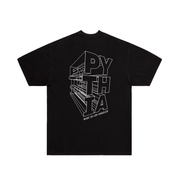 Pythia Wireframe Tee Black - Common Hype