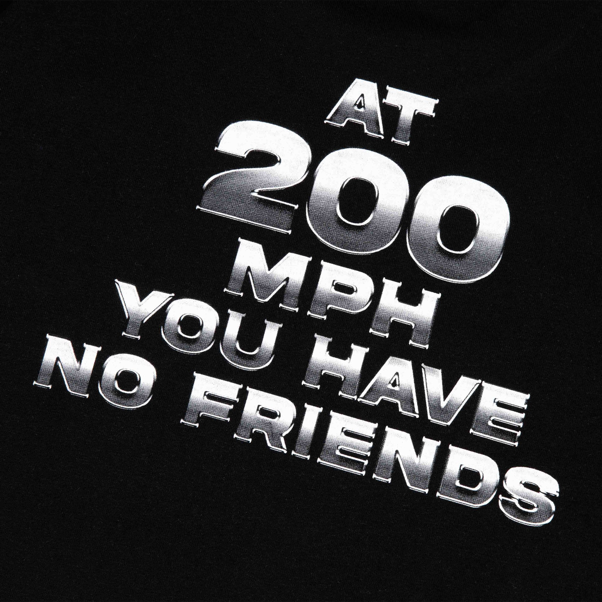 Common Hype Racing Tee Black - Common Hype