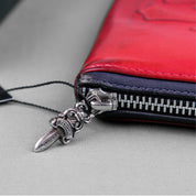 Chrome Hearts REC F Zip 3 Cross Red/Navy